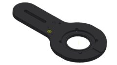 Flat base head adaptor for Jibo