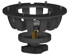 Adapter flat-to-bowl 150